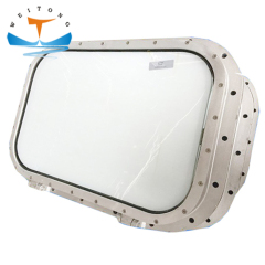 A60 BV/CCS Marine Bolted Type Rectangular Steel/Aluminum Windows for Ship