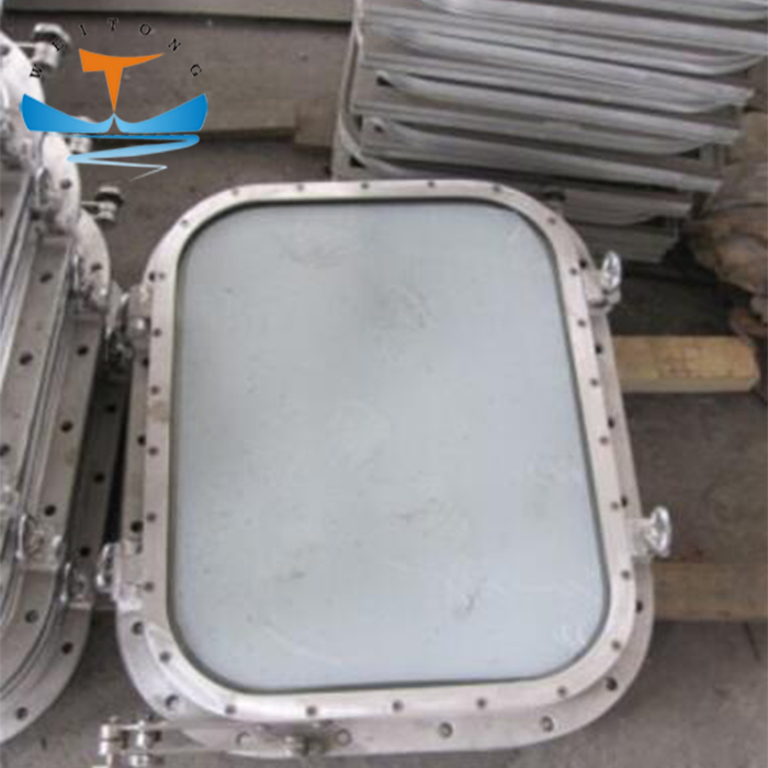 A60 BV/CCS Marine Bolted Type Rectangular Steel/Aluminum Windows for Ship