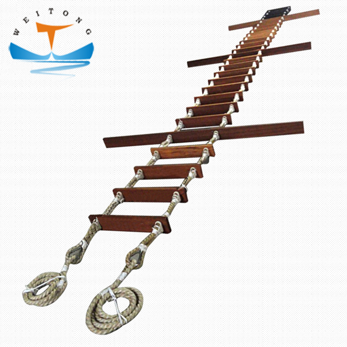 Solas Approved BV/CCS Certificate Marine Pilot Ladder for Boat