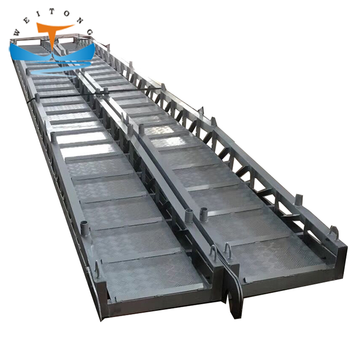 Solas Approved ABS/BV/GL/DNV Steel/Aluminum Alloy Ship Wharf Ladder