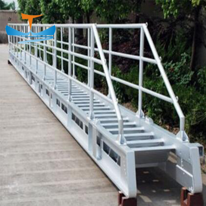 BV/ABS/DNV Certificate Marine Gangway Ladder For Ship