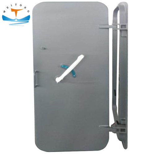 BV/DNV/CCS Certificate A60 Fireproof Marine Single Leaf Steel Weathertight Door for Ships