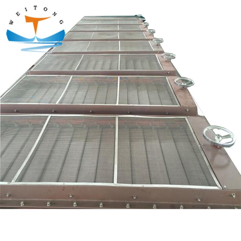 Marine Manual Steel Watertight Shutters Louver Vents Damper for Ship