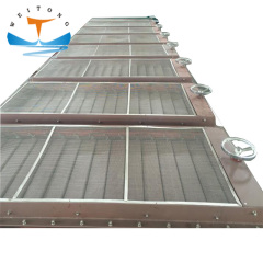 Marine Manual Steel Watertight Shutters Louver Vents Damper for Ship
