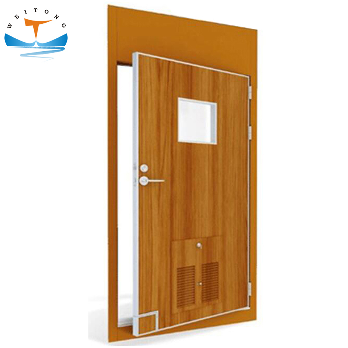 Aluminum B15 Marine Fireproof Door