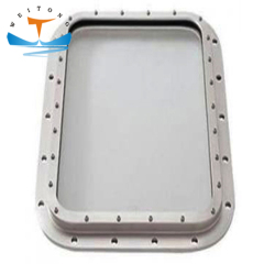 Aluminum/Steel Welded Fixed Marine Rectangular Window for Wheelhouse