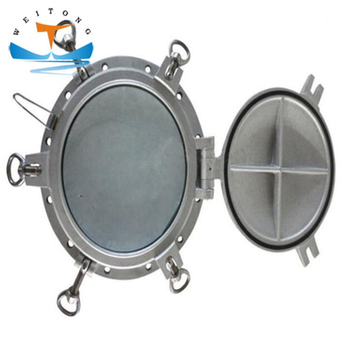 Marine Stainless Steel Opening Hinged Side Scuttles