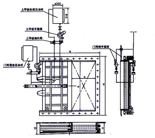 BV/DNV Certificate Hydraulic Steel Marine A60 Sliding Watertight Door