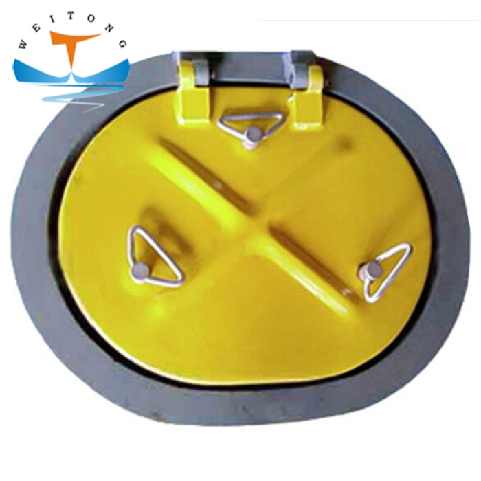 BV/CCS Square Type Marine Sunk Watertight Hatch Cover For Boat Deck