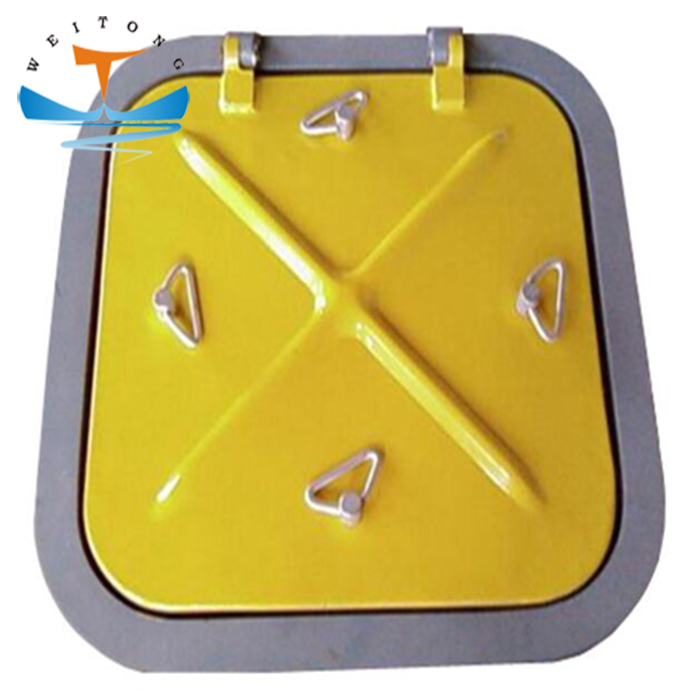 BV/CCS Square Type Marine Sunk Watertight Hatch Cover For Boat Deck