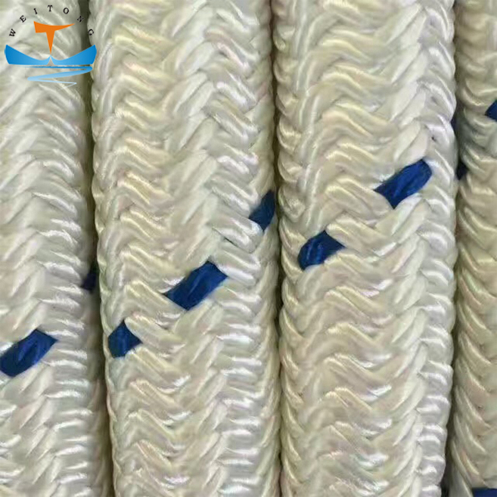 Marine Mooring Polyester Double Braided Rope