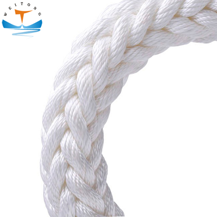 China 64mm 8 Strand Floating Polypropylene PP Mooring Rope factory and  manufacturers