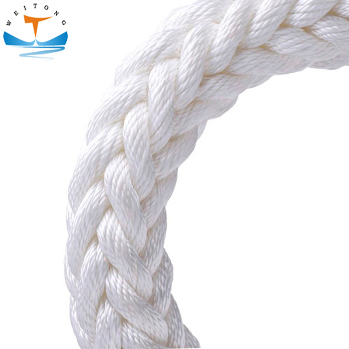 8 Strand PP Polypropylene Monofilament Mooring Rope