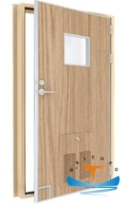 Class B15 Singleleaf Fireproof Marine Interior Door For Ship