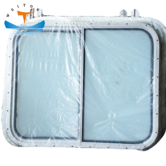 Aluminum Marine Boat Sliding Windows Boat Sliding Portlight Waterproof Double Sliding Window