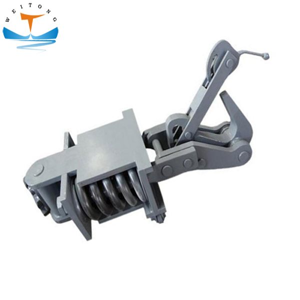 Manual Release Marine Boat Spring Towing Hook for Ship Towing