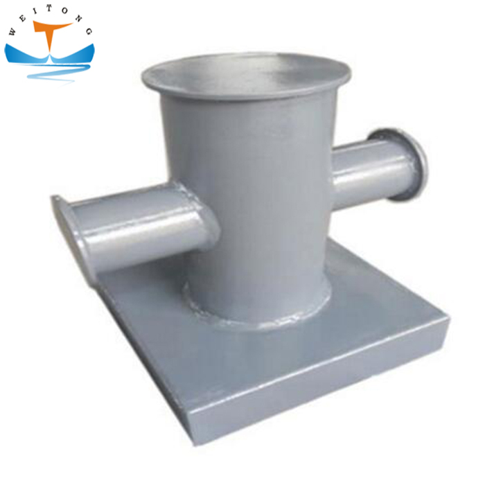 B T554-96 Type D Dock Single Bitts Bollard