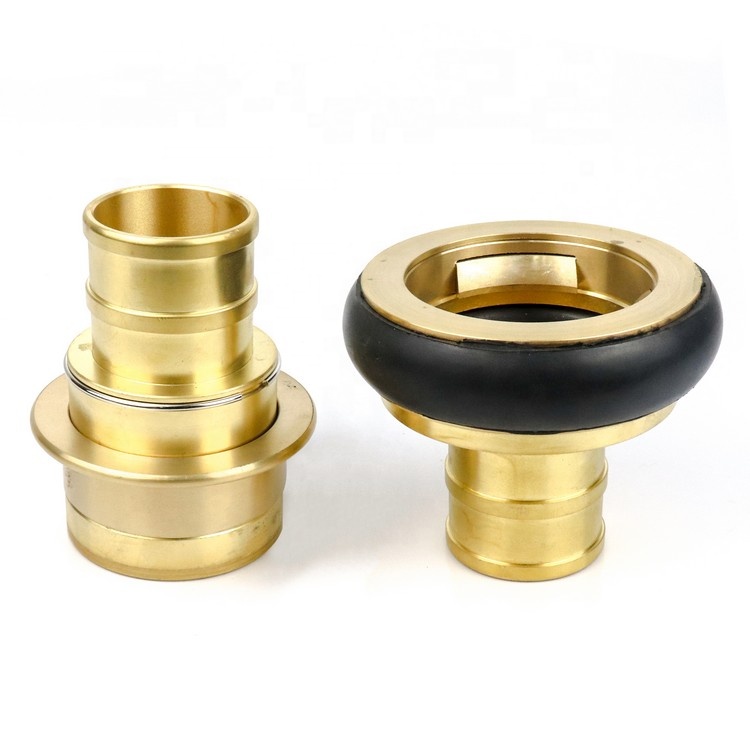 IMPA 330856 Brass DN50 Machino Type Fire Hose Coupling