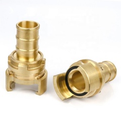Brass French/Guillemin Type Fire Hose Coupling