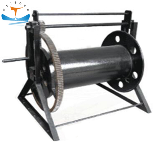 Manual Marine Mooring Rope Reel Steel Wire Reel