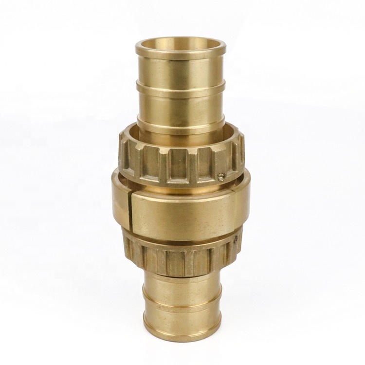 IMPA 330864 DN65 Brass Material Norwegian Type Hose Couplings