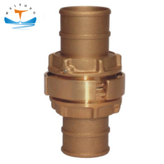 Brass Norwegian Type Hose Couplings