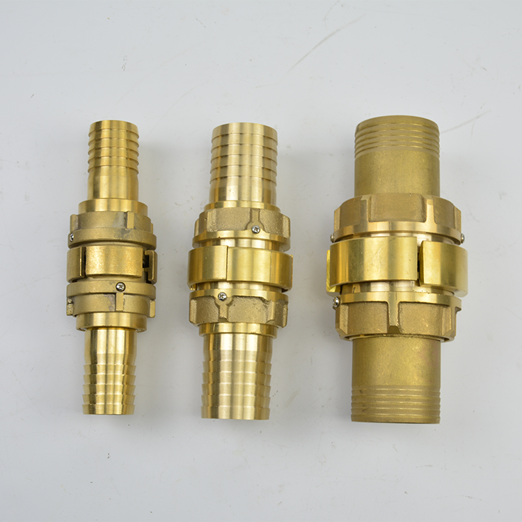 Brass Guillemin Type Fire Hose Coupling