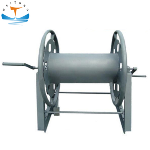 Manual Marine Mooring Rope Reel Steel Wire Reel
