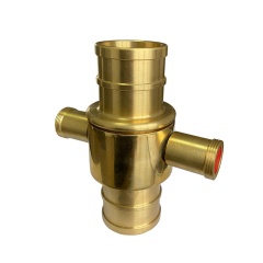 2 1/2 Inch Brass John Morris Type Hose Coupling