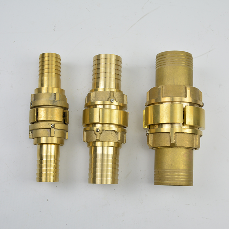 Brass French/Guillemin Type Fire Hose Coupling