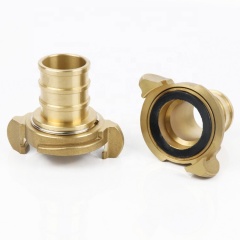 IMPA 330852 Brass DN50 Nakajima Type Fire Hose Coupling