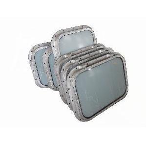 Steel Fixed Rectangular Ship Windows For Wheelhouse