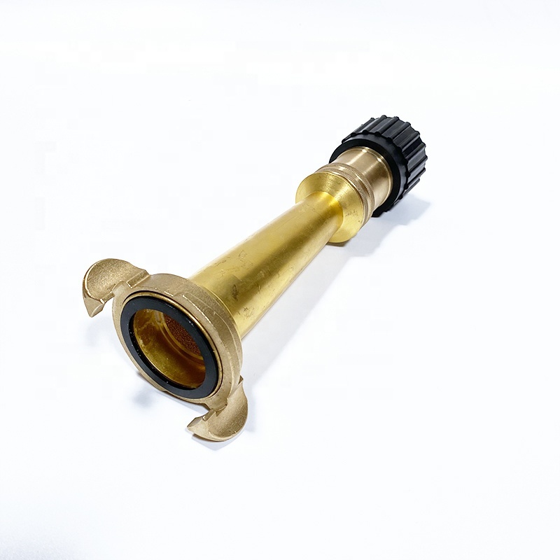 40mm Brass Marine Nakajima Type Fire Hose Nozzle