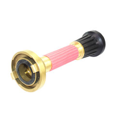 Storz Type Jet Spray Fire Hose Nozzle with Brass Material