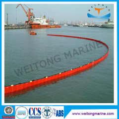 PVC Solid Float Oil Spill Containment Boom And Silt Curtain