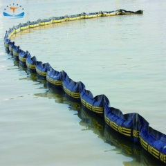Solid Float Oil Spill Boom Floating Silt Curtains