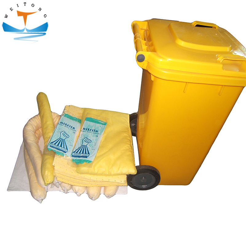 240 Litre Yellow Color Chemical Hazmat Spill Kits For Sale