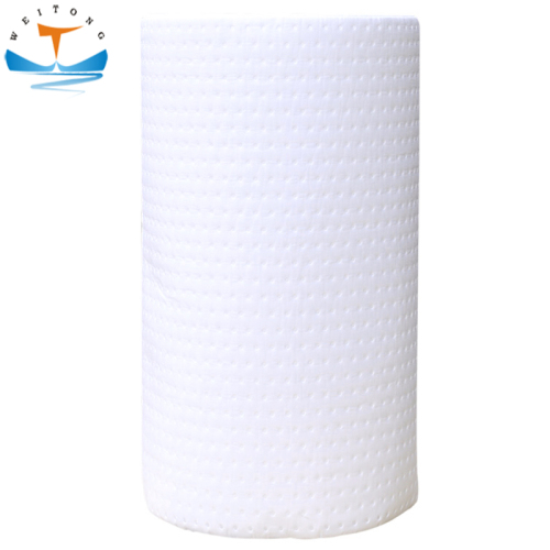 White Oil Absorbent Roll For Oil Spills