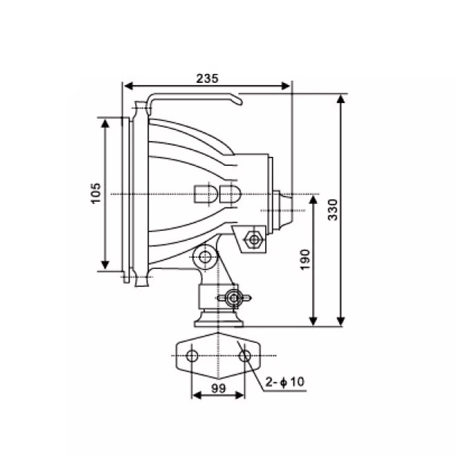 IMPA 792028 Marine Spot Light