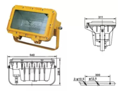 400W Explosion Proof Marine Floodlight For Sale