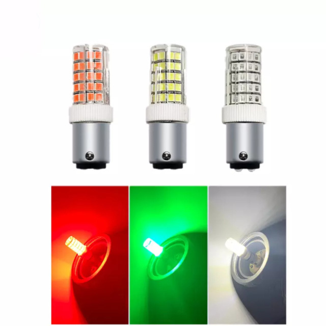 B15D BAY15D 10-30V 5W white/red/green/blue/yellow LED Marine Navigation Bulb