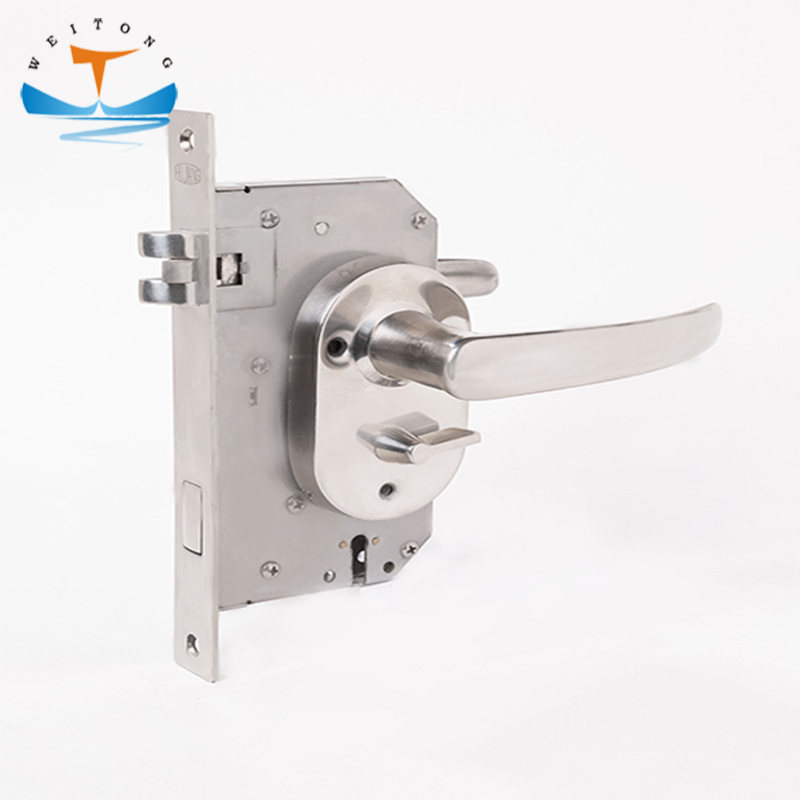 IMPA 490133 Stainless Steel Marine Lever Tumbler Mortise Door Lock