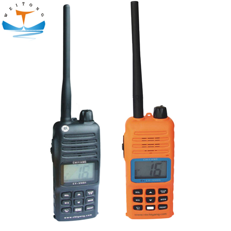 GMDSS Portable Handheld Two Way VHF Marine Radiotelephone