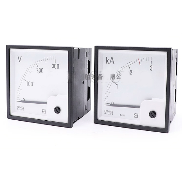 F96-ACB/F96M-ACB/F72-ACB Marine Voltage Meter