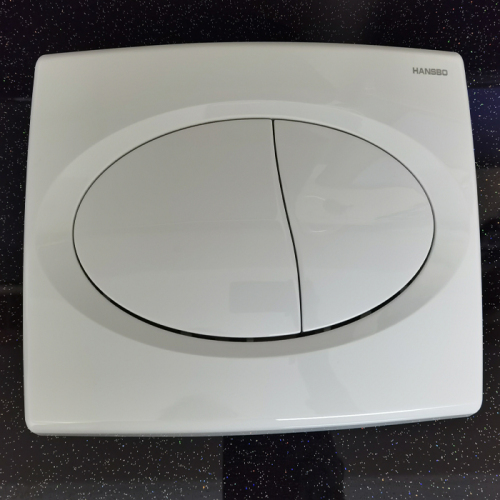 Toilet Flush Button Double Stage Flush Large Panel 8601221 for Marine Toilet Tank