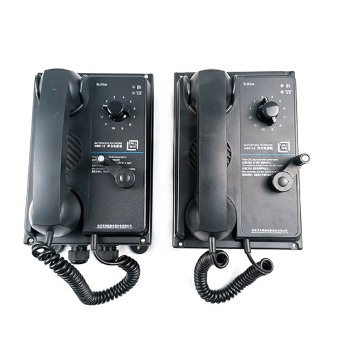 HSC-1G/HSC-12G Marine Wall Type Single/Multi Way Batteryless Telephone