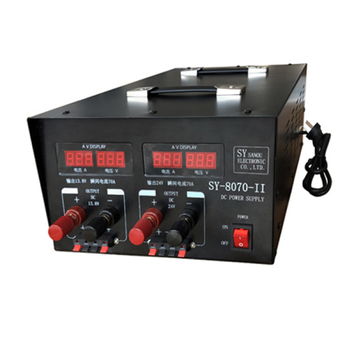 SY-8070-II AC 40A Dual Output Regulated Power Supply For Ship
