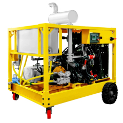 FDK Series Diesel High Pressure Washer With Electric Engine for Boat Cleaning