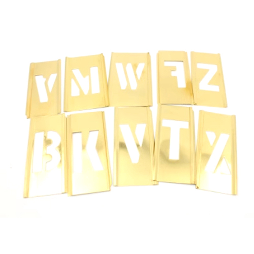IMPA 613143/613145/613147/613149/613150 Stencil Letter And Figure Sets