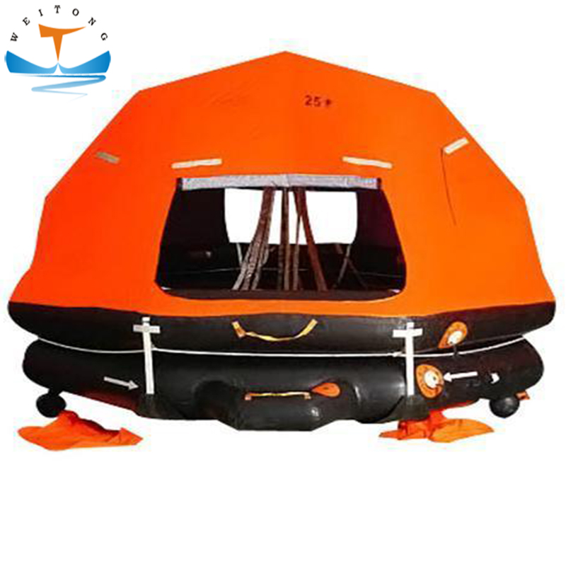 IMPA Code 330206/330208/330214 6/10/16 Men Davit Launching Type Inflatable Life Raft